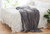 Dream Easy Micro Fleece Heated Throw Light Grey