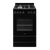 54cm Freestanding Gas Oven With Gas Cooktop, Black