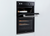 60cm 4+8 Built-In Oven, Black Glass