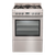 60cm Freestanding Electric Oven With Gas Cooktop, Stainless Steel
