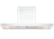 90cm White Intergrated Rangehood