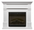 Kenton Mantel White 2kW Electric Fireplace
