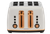 Ascend Rose Gold 4 Slice Toaster