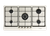 90cm Stainless Steel Gas Cooktop