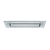 90cm White Glass Undermount Rangehood