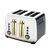 Ascend Soft Gold 4 Slice Toaster