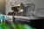 CROSSRAY X-Origin Classic Gas Outdoor Kitchen Double side cabinets with flat bench tops and double fridge.