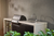 CROSSRAY eXtreme Premium Electric Outdoor Kitchen Double side cabinets with 1 x flat bench top, under bench sink and double fridge - white benchtop