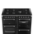 Richmond Deluxe 110cm Dual Fuel Range Cooker - Black