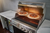CROSSRAY X-Origin Premium Gas Outdoor Kitchen Double side cabinets with 1 x flat bench top, under bench sink and double fridge - white benchtop