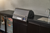 CROSSRAY eXtreme Premium Electric Outdoor Kitchen Double side cabinets with 1 x flat bench top, under bench sink and double fridge - black benchtop