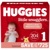 Huggies Little Snugglers Diapers Size 1  (204 ct.) - *Pre-Order