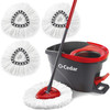 O-Cedar Easy Wring Spin Mop & Bucket System with 3 Extra Refills - *Pre-Order