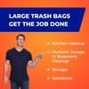 Hefty Ultra Strong 33 Gallon Trash Bags (90 ct.) - [From 89.00 - Choose pk Qty ] - *Ships from Miami