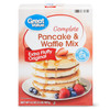 Great Value Complete Pancake & Waffle Mix, Extra Fluffy, Original, 32 oz - *Pre-Order
