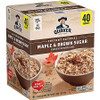 Quaker Instant Oatmeal, Maple Brown Sugar (40 pk.) - *Pre-Order