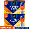 Member's Mark Fabric Softener Dryer Sheets (480 ct.) - [From 40.00 - Choose pk Qty ] - *Ships from Miami