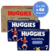 Huggies Overnites Nighttime Baby Diapers Size 7 - 68 ct. (41+ lbs.) - *Pre-Order
