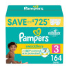 Pampers Swaddlers Softest Ever Diapers Size 3 - 164 ct. (16-28 lbs.) - *Pre-Order