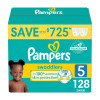 Pampers Swaddlers Softest Ever Diapers Size 5 - 128 ct. (27+ lbs.) - *Pre-Order