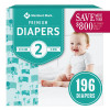 Member's Mark Premium Baby Diapers Size 2 - 196 ct. (12-18 lbs.) - *In Store