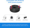 ZOSI  100Feet (30m ) All-in-One CCTV Video (BNC) + Power Cables , Black - 4 Pack Kit - [From 105.00 - Choose pk Qty ] - *Ships from Miami