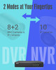 ANNKE 5MP (3K) Lite, 8 Channel Hybrid (Analog/AHD/TVI/CVI/IP ) Surveillance DVR,  H.265+  (No HDD) - *Pre-Order
