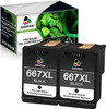 HP 63XL (Compatible - Shupan) High-Yield Original Ink Cartridges, Black/Tri-Color (2 pk.) - *Pre-Order