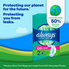 Always Ultra Thin Pads Size 2 Super Long Absorbency Unscented with Wings (92 ct.) - [From 50.00 - Choose pk Qty ] - *Ships from Miami