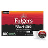 Folgers Black Silk Coffee K-Cups, Dark Roast (100 ct.) - [From 157.00 - Choose pk Qty ] - *Ships from Miami