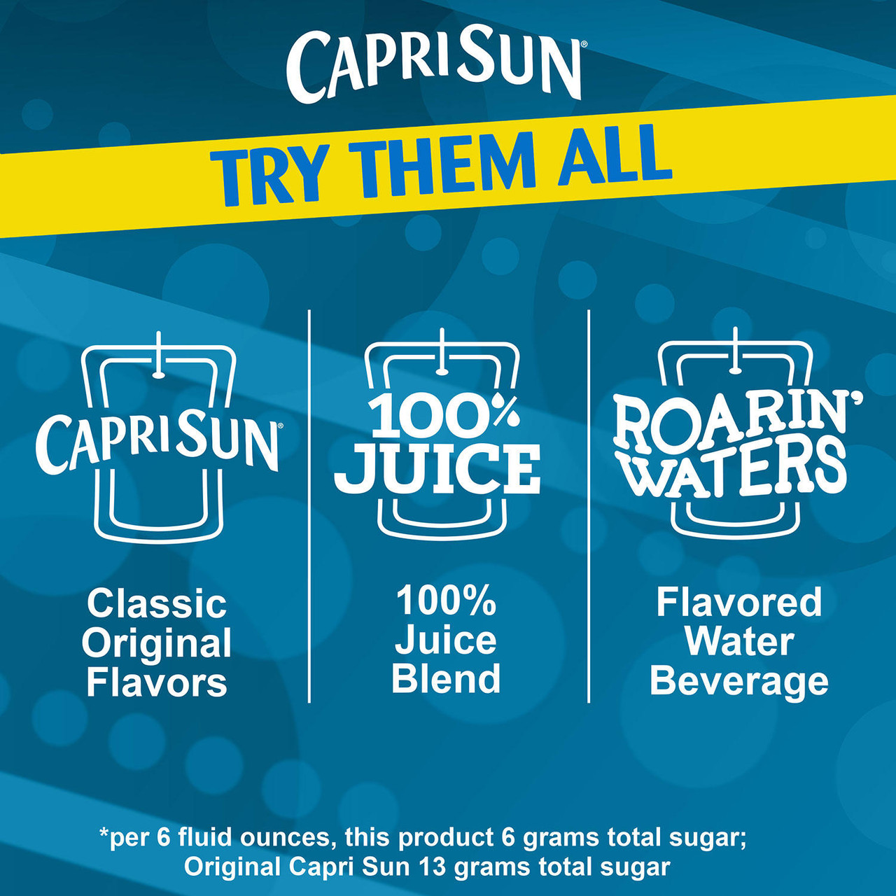 Capri Sun 100% Juice Variety Pack (6oz / 40pk) - *In Store