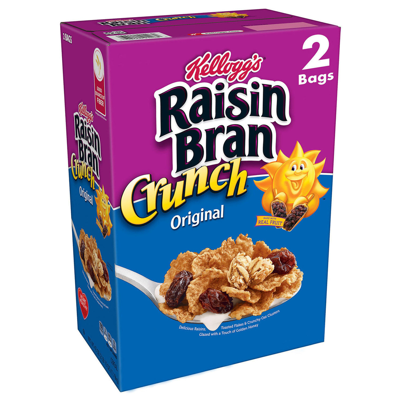 Kellogg's Original Raisin Bran Crunch Breakfast Cereal (42 oz.) - *In Store