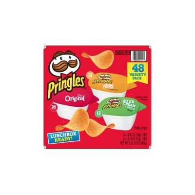 Pringles Potato Crisps Chips, Variety Pack, Snacks Stacks (33.8 oz. box, 48 ct.) - *In Store