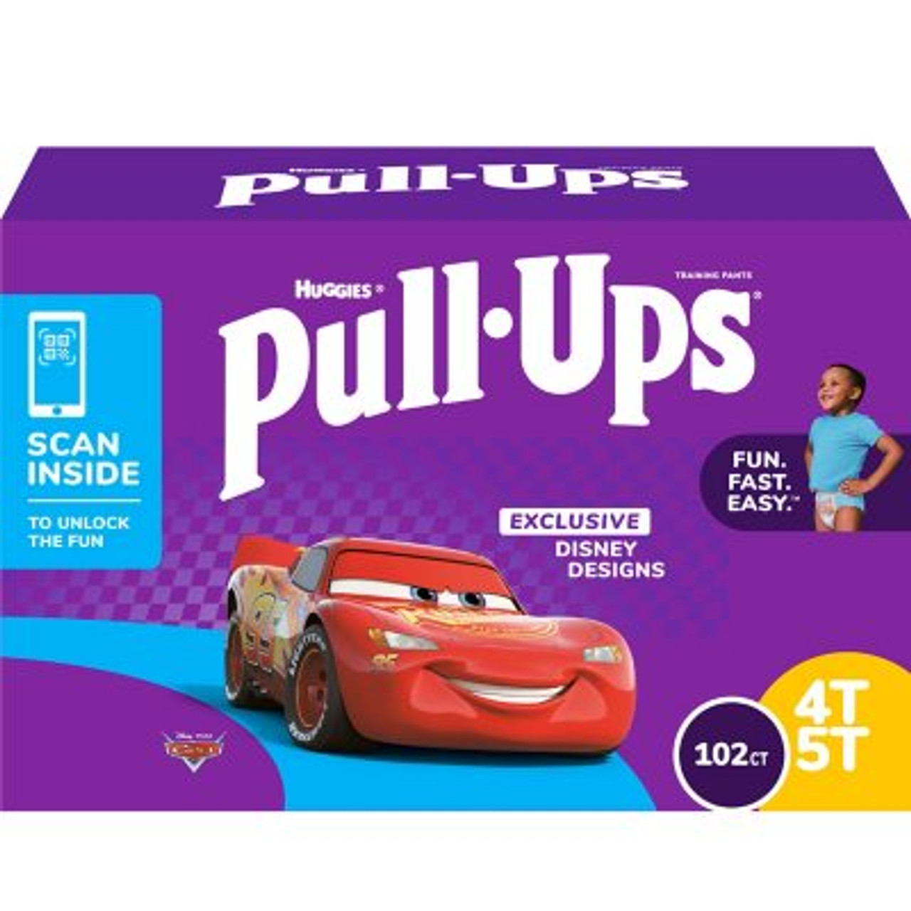 Huggies Pull-Ups Potty Training Pants for Boys Size 4T-5T (102 ct.) - *Pre-Order