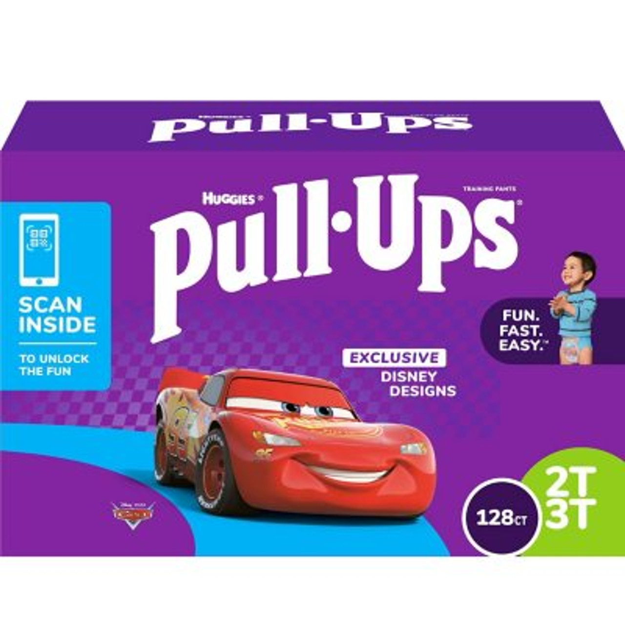 Huggies Pull-Ups Potty Training Pants for Boys Size 2T-3T (128 ct.) - *Pre-Order