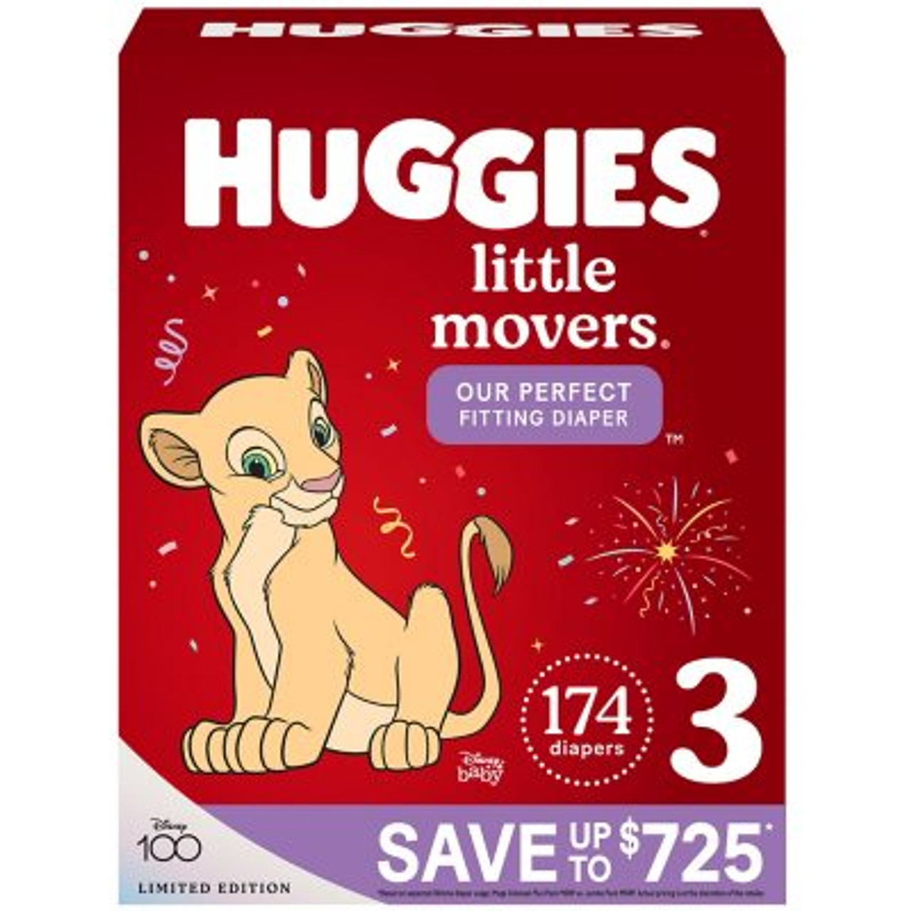 Huggies Little Movers Size 3 (174 ct.) - *Pre-Order