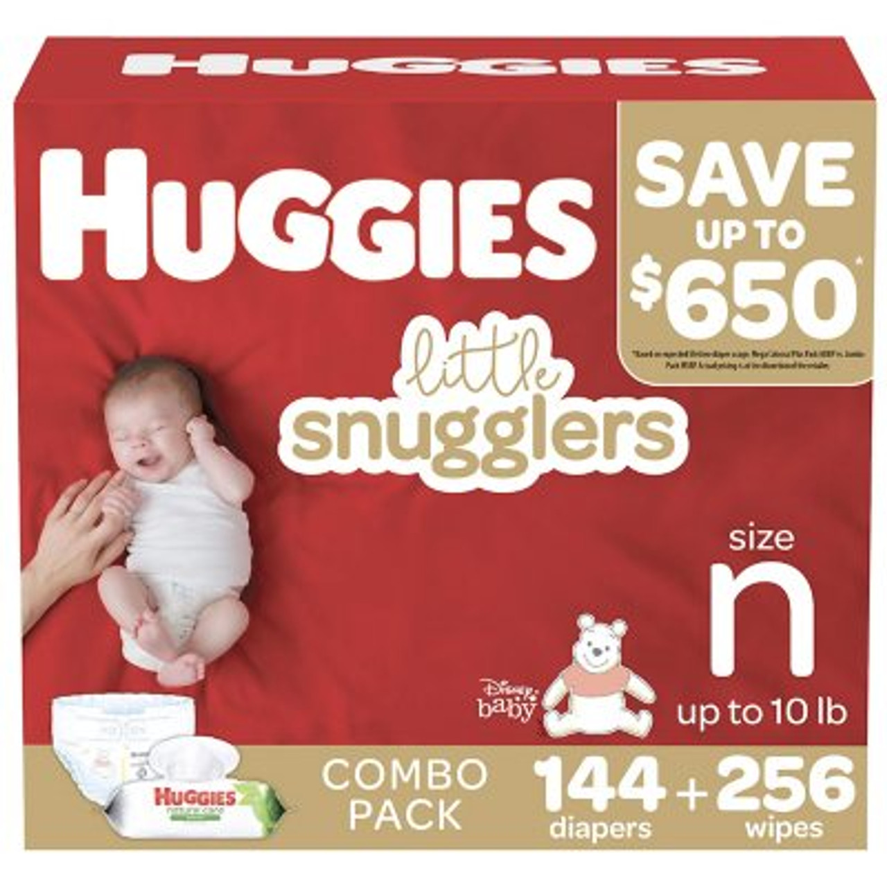 Huggies Little Snugglers Diapers Newborn & Wipe Combo - *Pre-Order