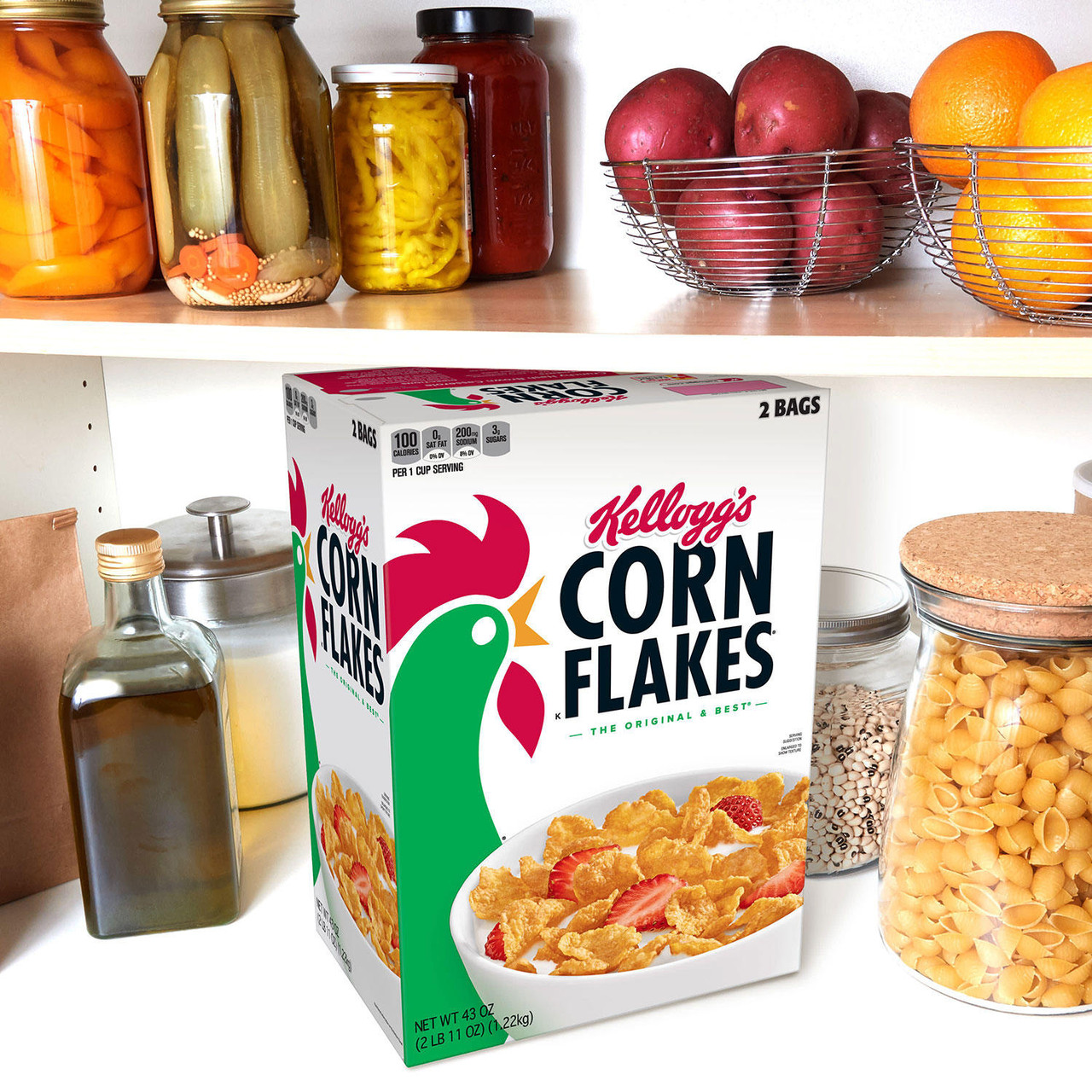 Kellogg's Corn Flakes (43 oz.) - *Pre-Order