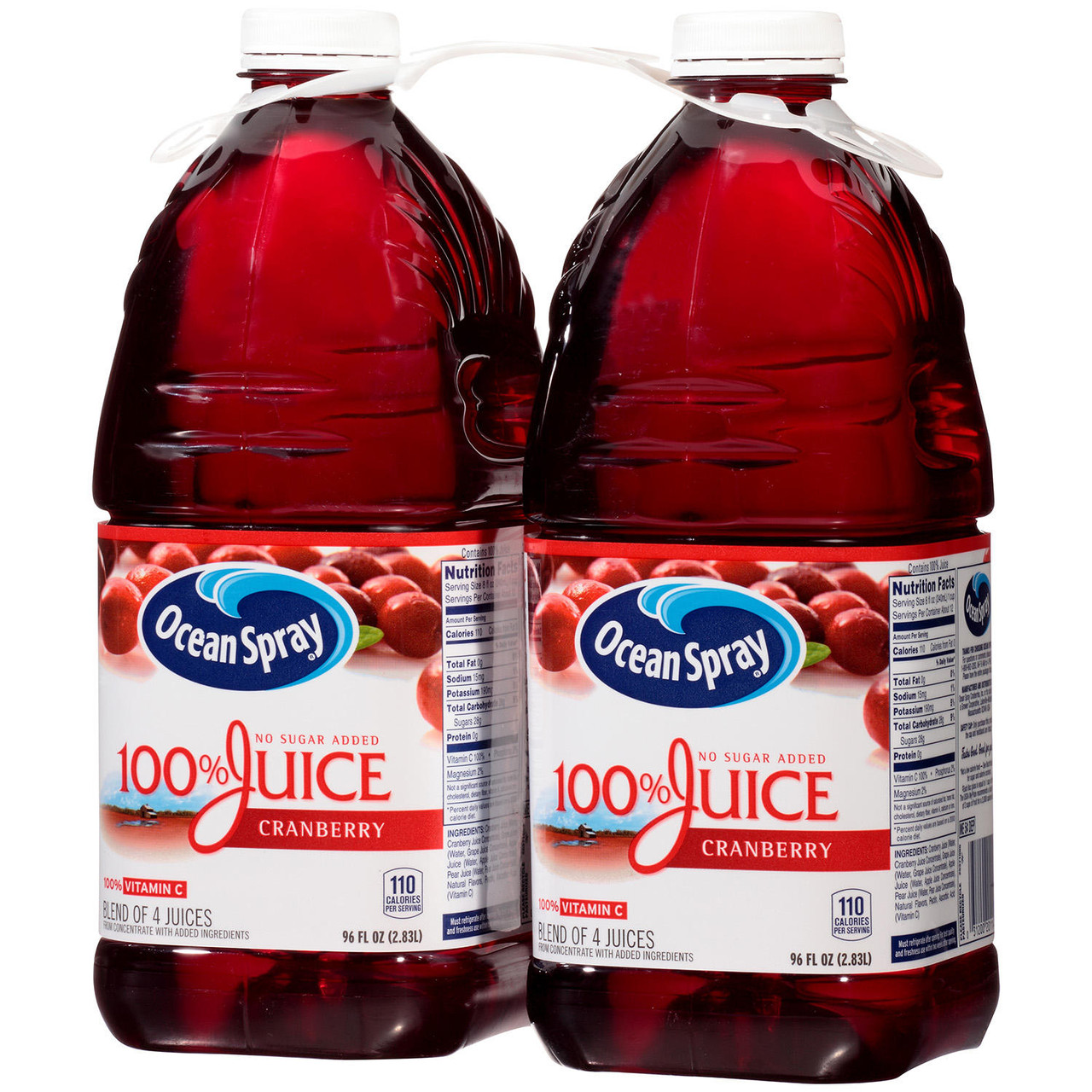 Ocean Spray Cranberry Juice (96 oz., 2 pk.) - [From 30.00 - Choose pk Qty ] - *Ships from Miami
