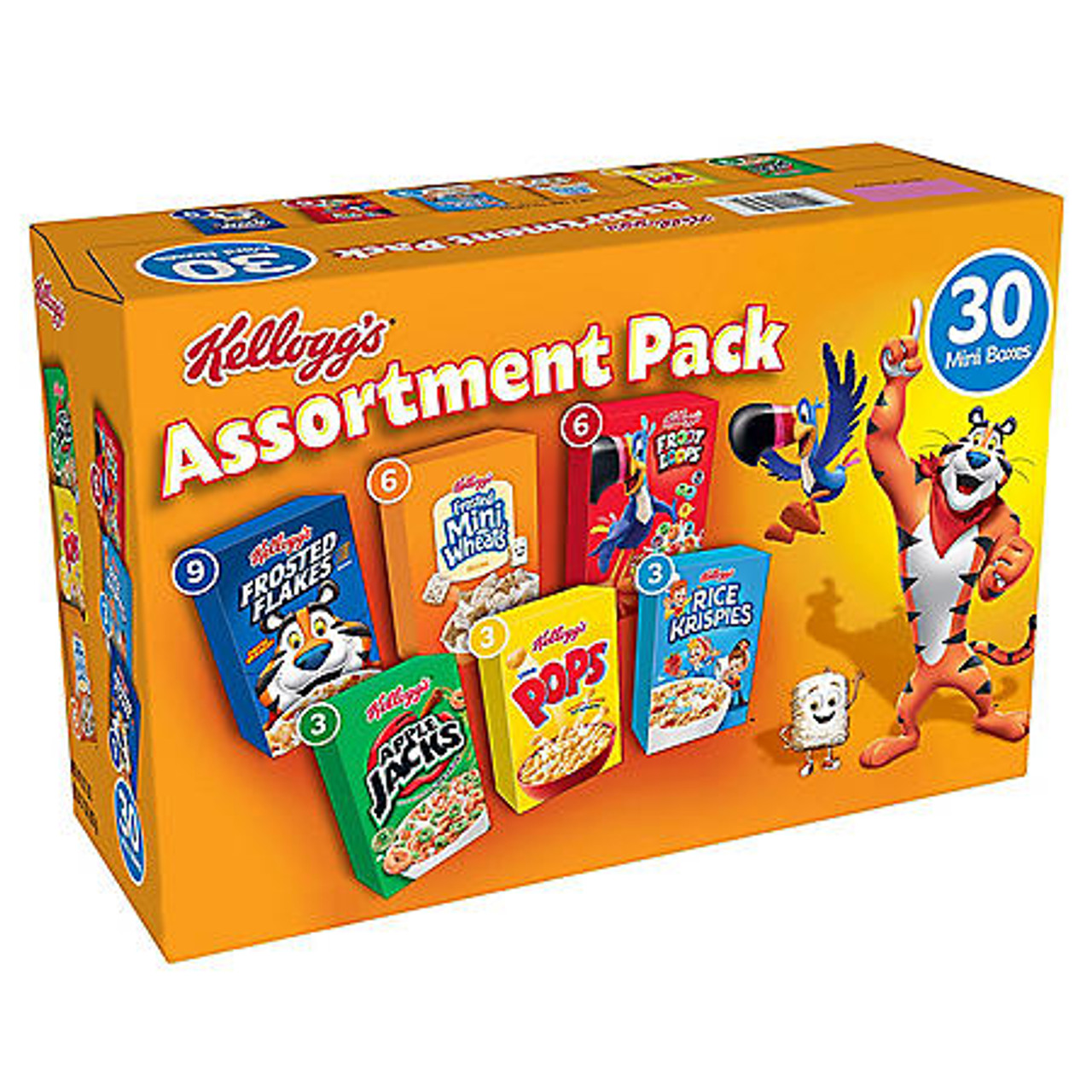 Kellogg's Jumbo Assortment Pack (32.7 oz., 30 pk.) - [From 57.00 - Choose pk Qty ] - *Ships from Miami