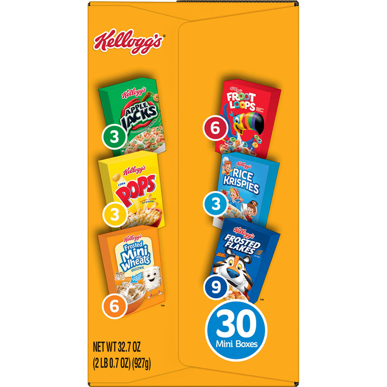 Kellogg's Jumbo Assortment Pack (32.7 oz., 30 pk.) - [From 59.00 - Choose pk Qty ] - *Ships from Miami