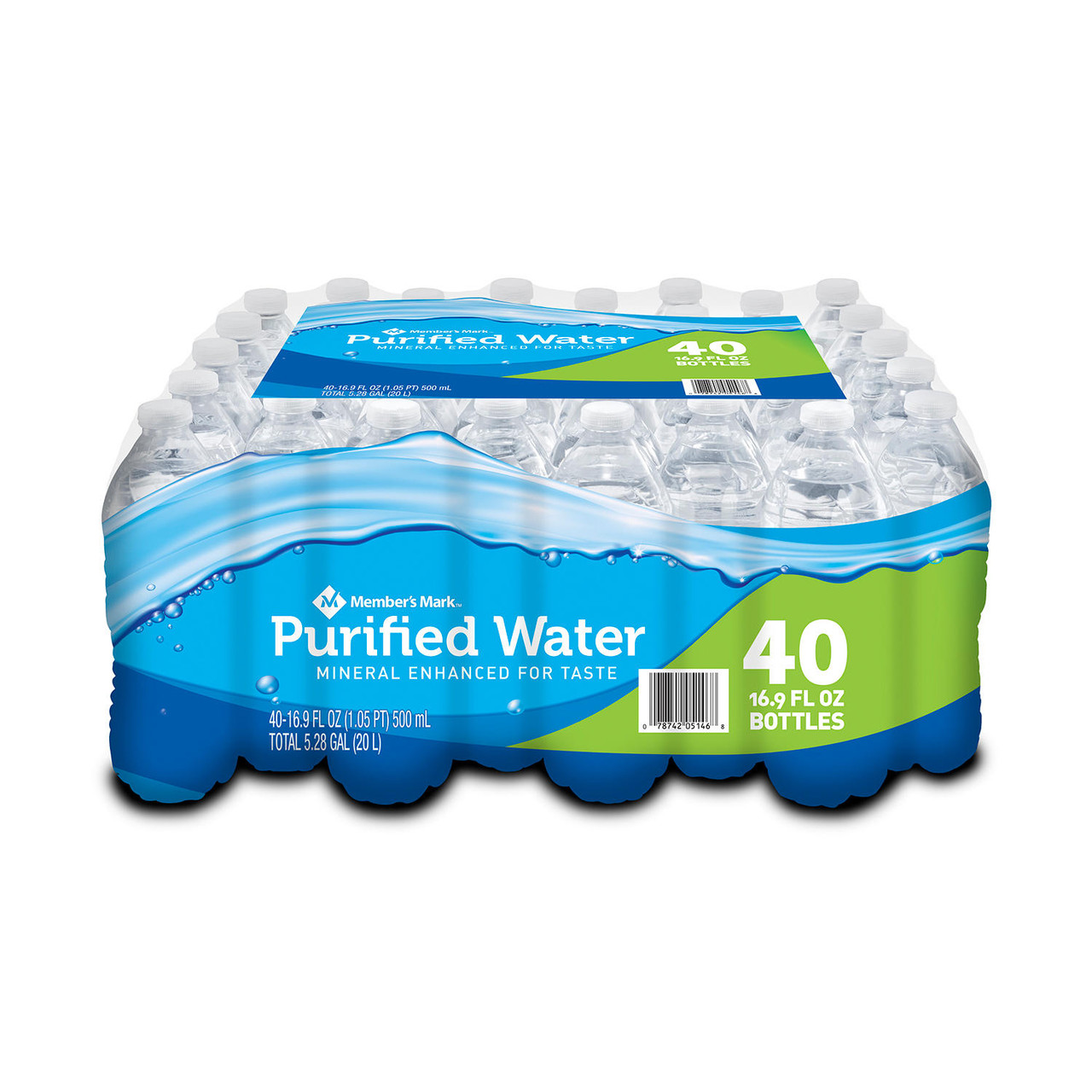 Member's Mark Purified Water (16.9oz / 40pk) - [From 49.00 - Choose pk Qty ] - *Ships from Miami
