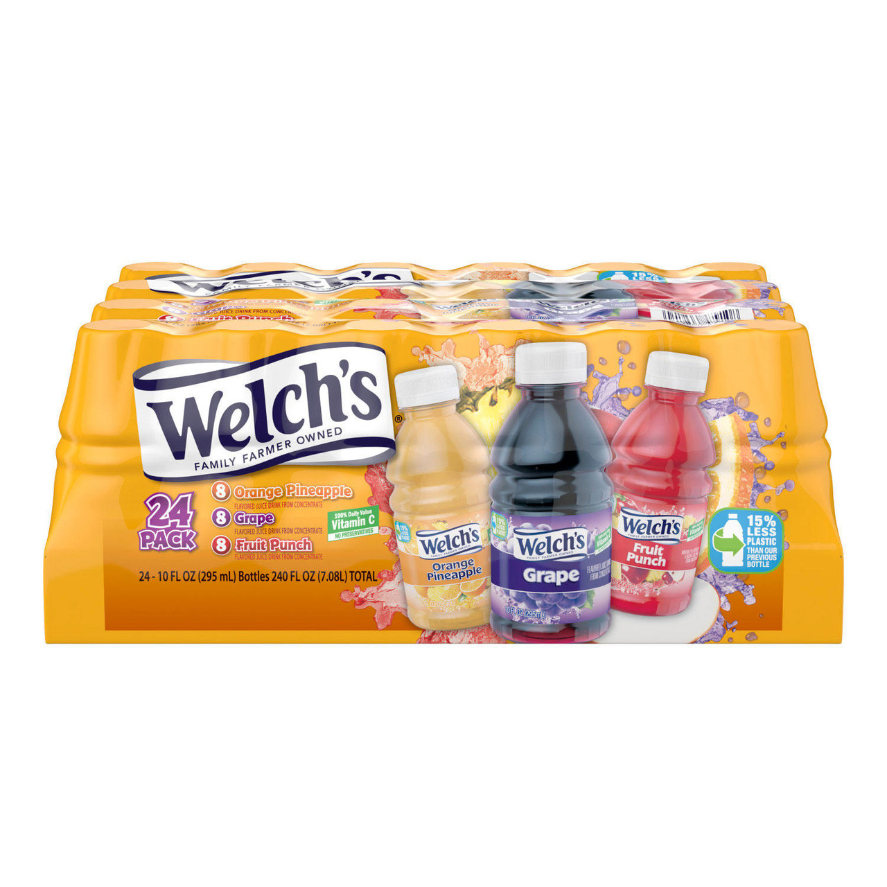 Welch's Variety Pack (10 fl. oz., 24 pk.) - [From 73.00 - Choose pk Qty ] - *Ships from Miami