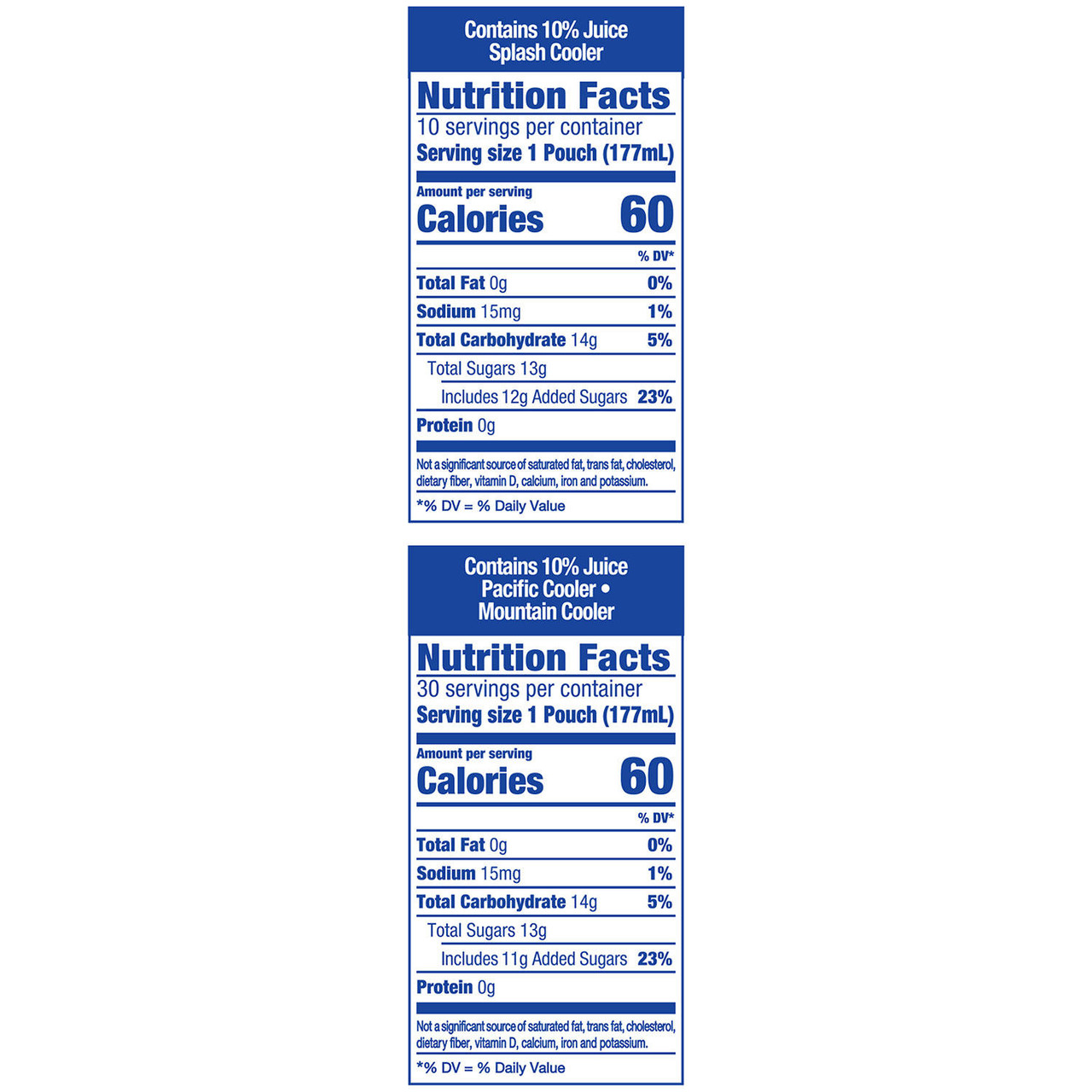 Capri Sun Coolers Variety Pack (6oz / 40pk) - [From 54.00 - Choose pk Qty ] - *Ships from Miami
