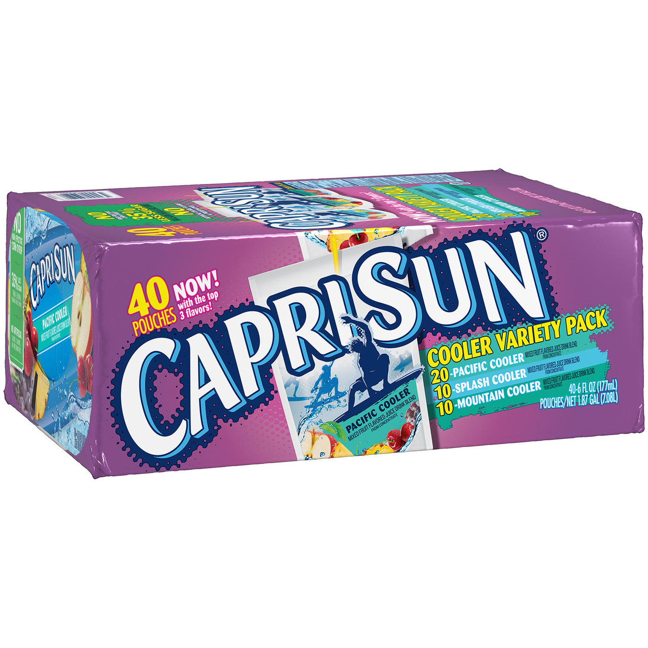 Capri Sun Coolers Variety Pack (6oz / 40pk) - [From 54.00 - Choose pk Qty ] - *Ships from Miami
