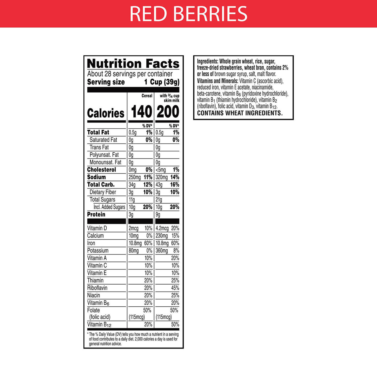 Kellogg's Special K Breakfast Cereal, Red Berries (38 oz.) - [From 34.00 - Choose pk Qty ] - *Ships from Miami