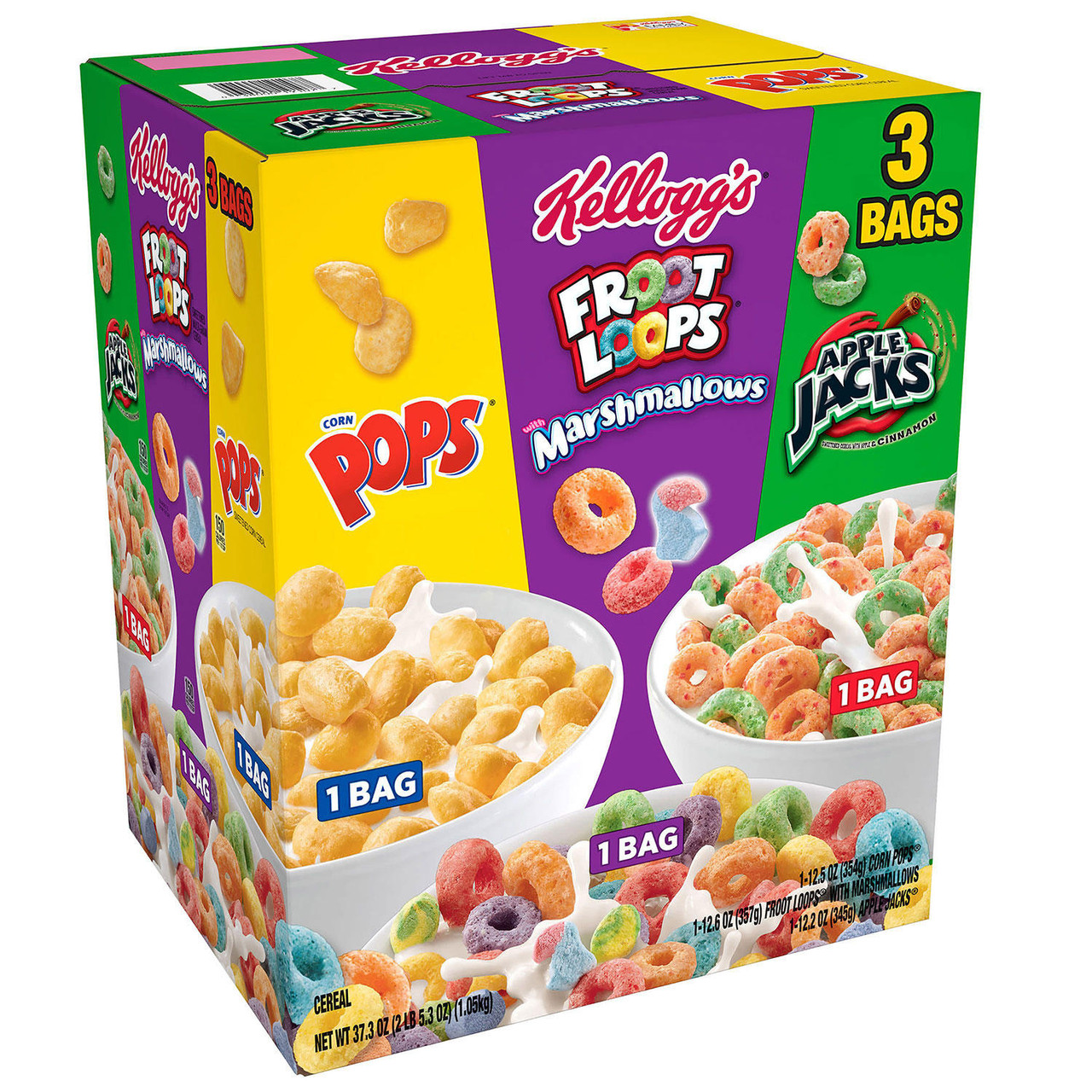 Kellogg's Kids Variety Pack (37.3 oz.) - [From 33.00 - Choose pk Qty ] - *Ships from Miami