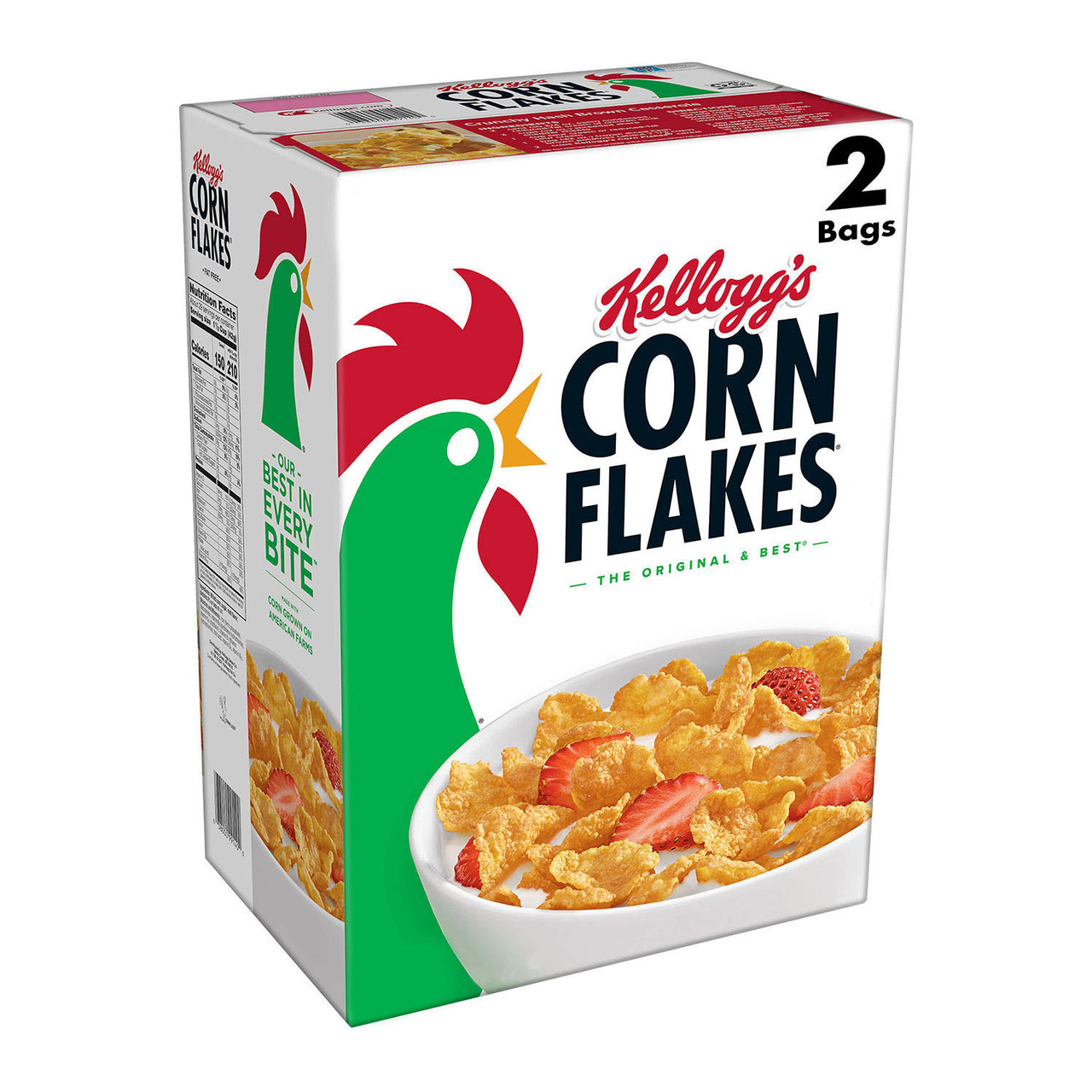 Kellogg's Corn Flakes (43 oz.) - [From 30.00 - Choose pk Qty ] - *Ships from Miami