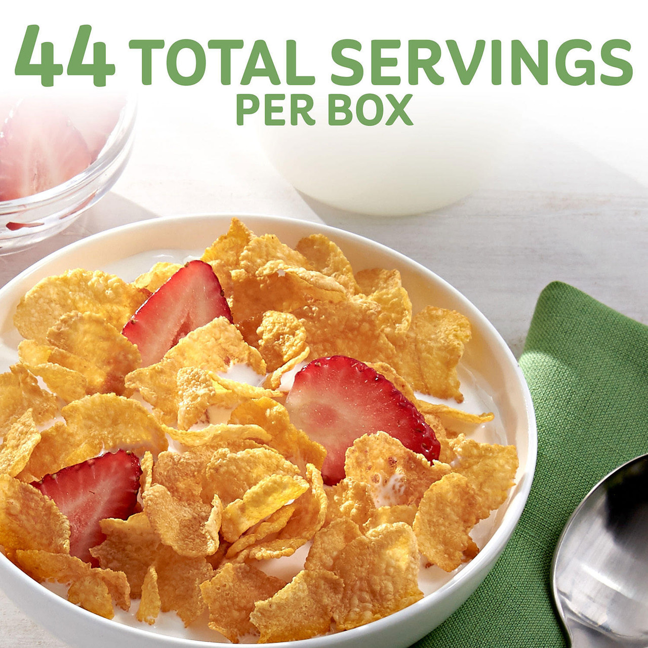 Kellogg's Corn Flakes (43 oz.) - [From 39.00 - Choose pk Qty ] - *Ships from Miami