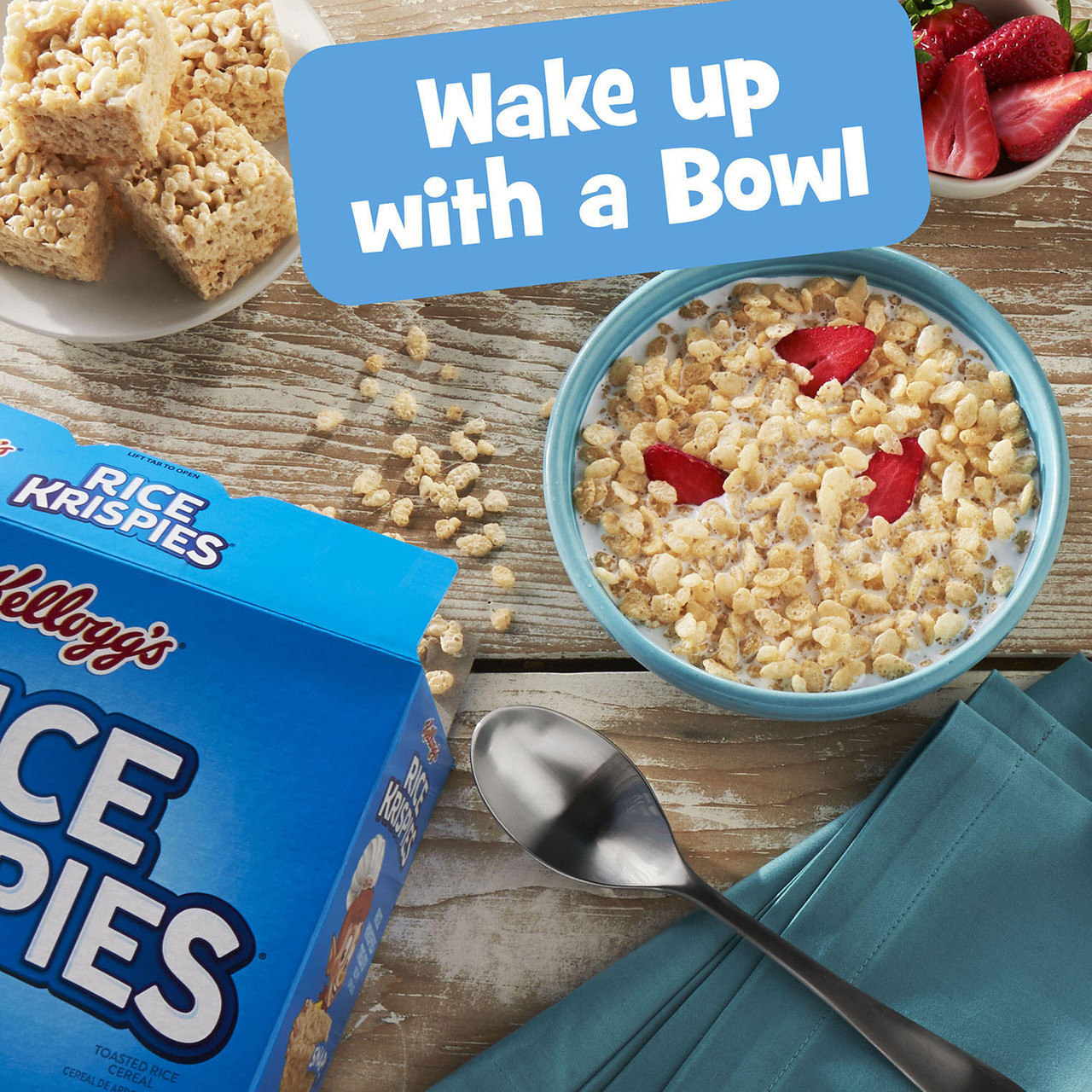 Kellogg's Rice Krispies Breakfast Cereal (42 oz., 2 pk.) - [From 40.00 - Choose pk Qty ] - *Ships from Miami
